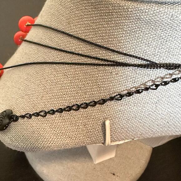 Vintage HTF Betsey Johnson Garden Necklace - Picture 7 of 7